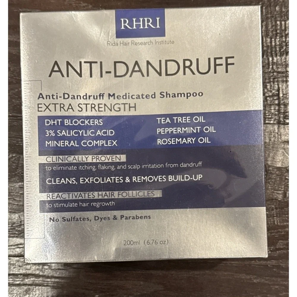 Ketozonacole Shampoo Lot Of 2 RHRI Anti Dandruff Medicated EXTRA STRENGTH 3/2027